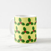 Stechpalmenblatt Kaffeetasse (Vorderseite Links)
