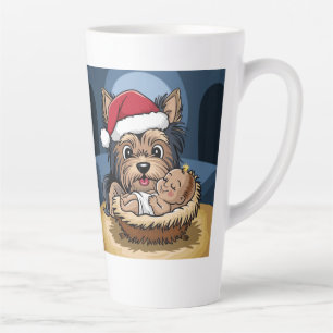 Stechpalmenkind geliebt von Yorkshire Terrier Milchtasse