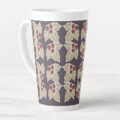 Stechpalmenmuster Milchtasse (Linke Ecke)
