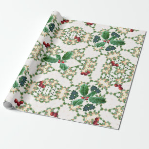 Stechpalmenzeit Geschenkpapier