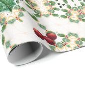 Stechpalmenzeit Geschenkpapier (Rolleneckpunkt)