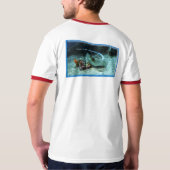 Stechrochen in Bewegung - Fotodesign | T-Shirt (Rückseite)