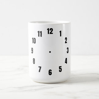Stechuhr Kaffeetasse