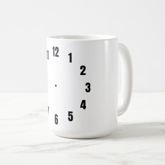 Stechuhr Kaffeetasse (VorderseiteRechts)