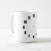 Stechuhr Kaffeetasse (Vorderseite Links)