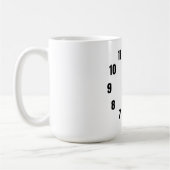 Stechuhr Kaffeetasse (Links)
