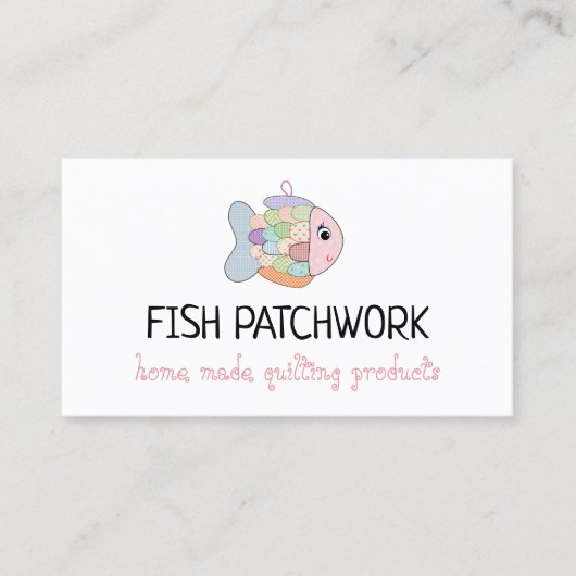 Stechwork Quilting Visitenkarte (Vorderseite)