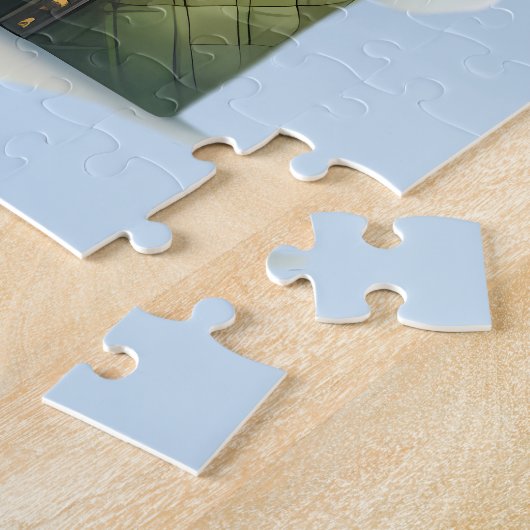 Stechwork Weihnachten mit Weihnachtsstern Puzzle (Seite)