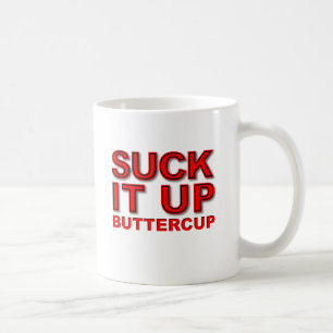 Steck es ein Butterblume Lustiger Becher Kaffeetasse