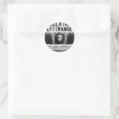 Steckbrief Bellatrix Lestrange Runder Aufkleber (Tasche)