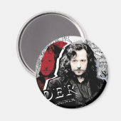 Steckbrief Sirius Black Magnet (Vorderseite/Rückseite)
