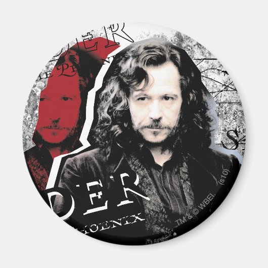 Steckbrief Sirius Black Magnet (Vorne)