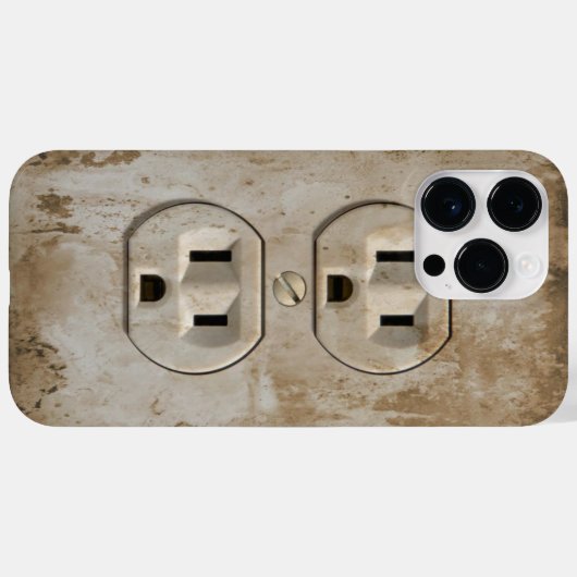 Steckdose Case-Mate iPhone Hülle (Rückseite (Horizontal))