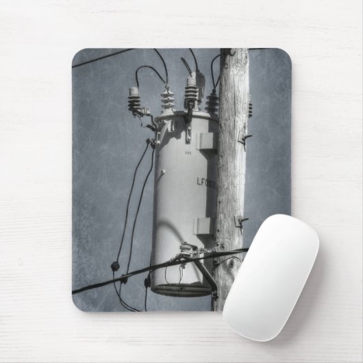 Steckdose für elektrische Transformatoren Mousepad (Mit Mouse)