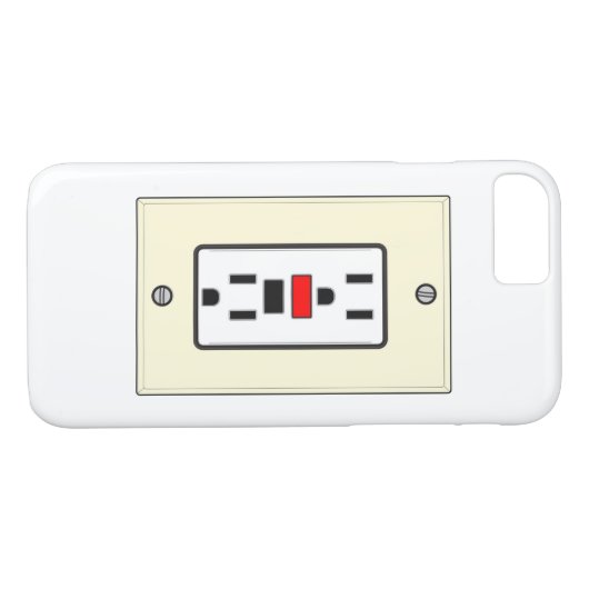 Steckdose Iphone Fall Case-Mate iPhone Hülle (Rückseite (Horizontal))