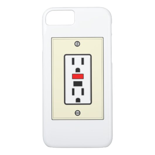 Steckdose Iphone Fall Case-Mate iPhone Hülle (Rückseite)
