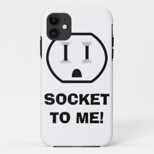 Steckdose (Sockel zu mir) Case-Mate iPhone Hülle