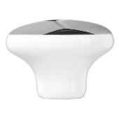 Steckdosenklammer, Kabinettkasten Keramikknauf (Seitenansicht)