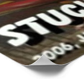 stecken poster (Ecke)