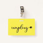 Stecken Sie das OK-Stecker wieder in den elektrisc Ausweis (Vorderseite mit Klammer)