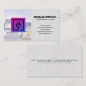 Stecker | Elektriker Visitenkarte (Vorne/Hinten)