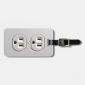 Stecker für das elektrische Auslass Gepäckanhänger (Vorderseite horizontal)