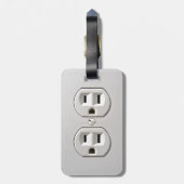Stecker für das elektrische Auslass Gepäckanhänger (Rückseite vertikal)