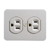 Stecker für das elektrische Auslass Magnet (Horizontal)