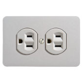 Stecker für das elektrische Auslass Magnet (Horizontal)