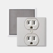 Stecker für das elektrische Auslass Magnet (Vorderseite/Rückseite)