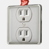 Stecker für das elektrische Auslass Ornament Aus Metall (Links)