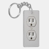 Stecker für das elektrische Auslass Schlüsselanhänger (Vorderseite links)