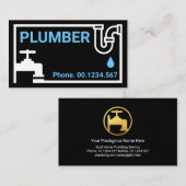 Stecker für die Rohrleitung Visitenkarte (Vorne/Hinten)