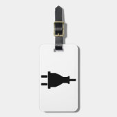 Stecker Gepäckanhänger (Vorderseite vertikal)