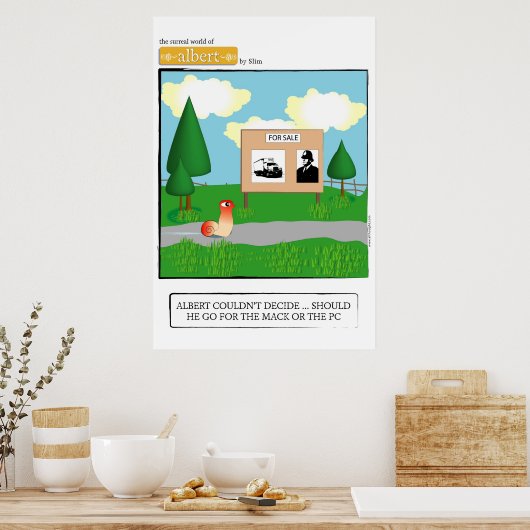 Stecker oder PC Poster (Küche)