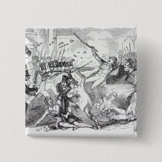 Stecker-Plan-Aufstand in Preston Button (Vorderseite)