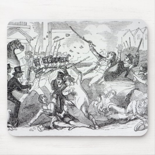 Stecker-Plan-Aufstand in Preston Mousepad (Vorne)
