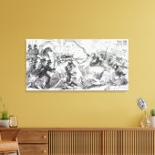 Stecker-Plot-Riot in Preston Leinwanddruck (Insitu (Wohnzimmer))