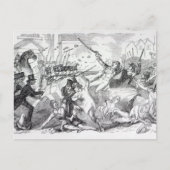 Stecker-Plot-Riot in Preston Postkarte (Vorderseite)