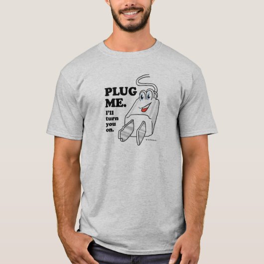 Stecker .png T-Shirt (Vorderseite)