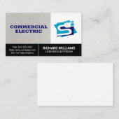 Stecker | Power Energy Visitenkarte (Vorne/Hinten)