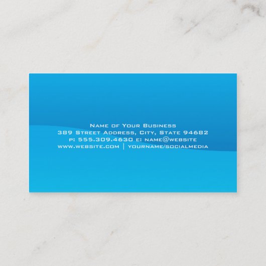 Stecker Visitenkarte (Rückseite)