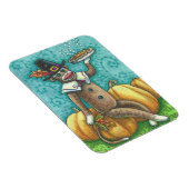 STECKERÄFFCHEN PILGER & KUCHEN, ERNTEDANKMAGNET MAGNET (Rechte Seite)