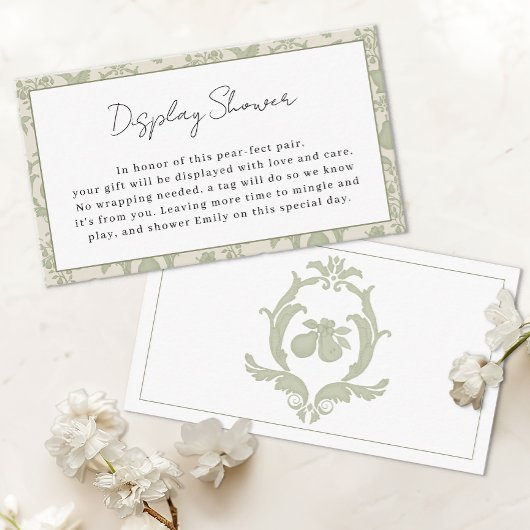 Steckkarte für die Beistellwand der Frontblende Begleitkarte