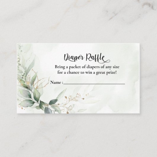 Steckkarte für geometrische Babydusche Begleitkarte (Vorderseite)