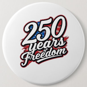 Stecknadel der amerikanischen Freiheit 250 Jahre Button
