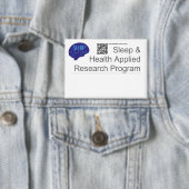 Stecknadel, Namensschild Button (Insitu)