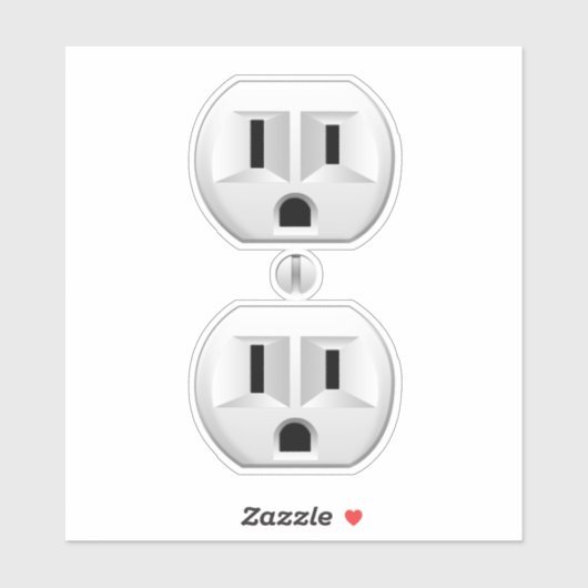 Steckverbinder-Steckverbinder-Steckverbinder-Steck Aufkleber (Blatt)