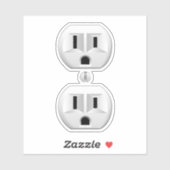 Steckverbinder-Steckverbinder-Steckverbinder-Steck Aufkleber (Blatt)