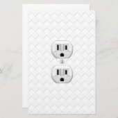 Steckverbinder-Steckverbinder-Steckverbinder-Steck Briefpapier (Vorne/Hinten)